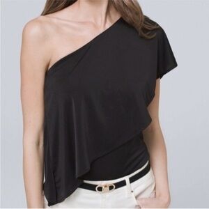 WHBM one shoulder top